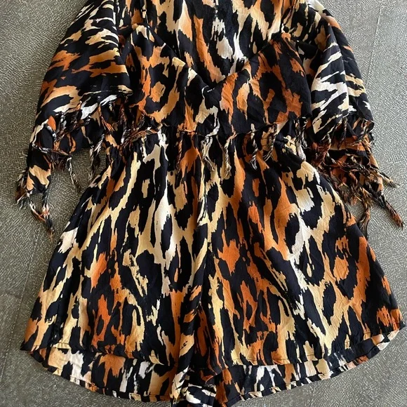 Onesie Romper w/Fringe Bodice - Picture 4 of 4